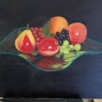 Fruit in Glass Bowl