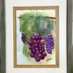 Grapes Watercolor